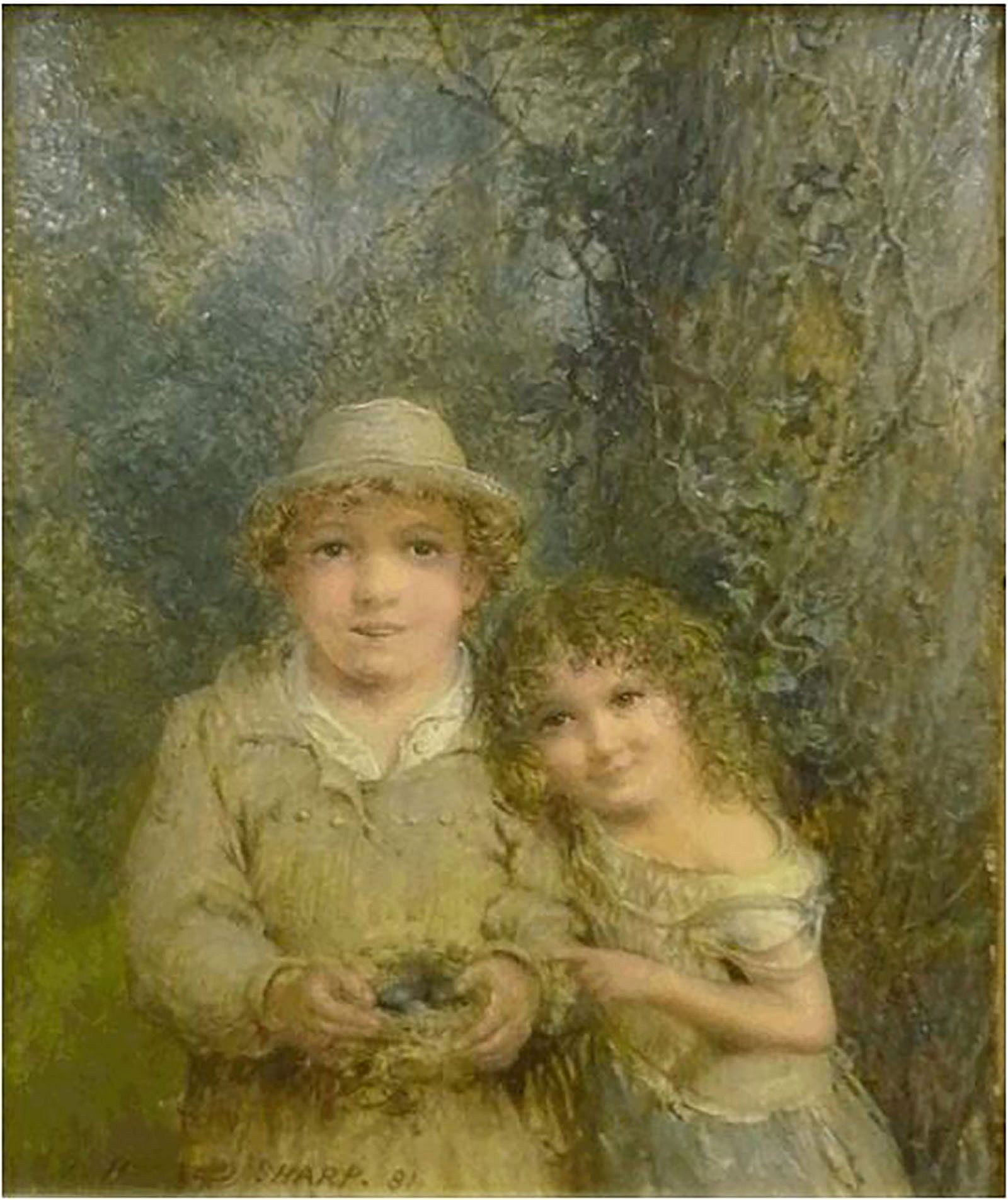 Two Small Children
